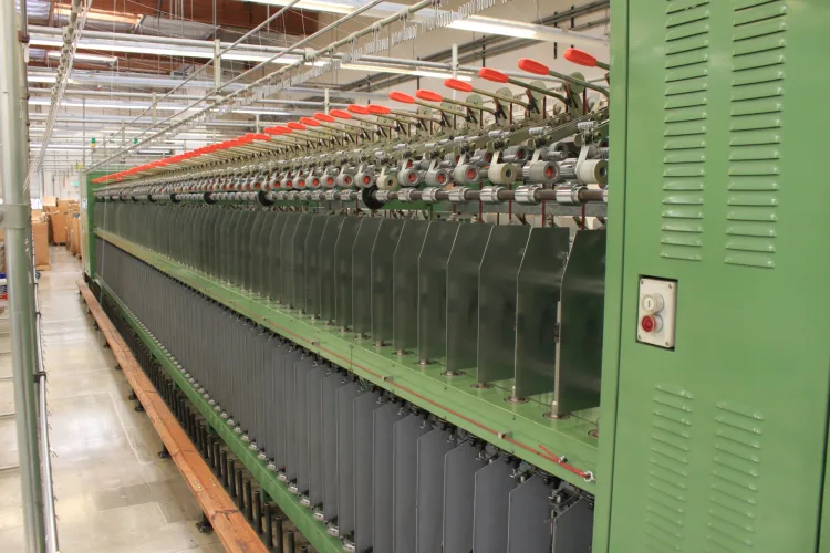 Photo #8 of SURPLUS TO THE ONGOING OPERATIONS OF A HIGH-END KNITWEAR COMPANY, LEZZENI  & SAURER-ALLMAN TWISTING MACHINES, FADIS & KOMACH HANK TO CONE WINDERS, CROON + LUCKE REELING MACHINES, (2007) OFFICINE MINNETTI HYDRO EXTRACTOR, EXACTA FORMULA 1 LINKING MACHINES,