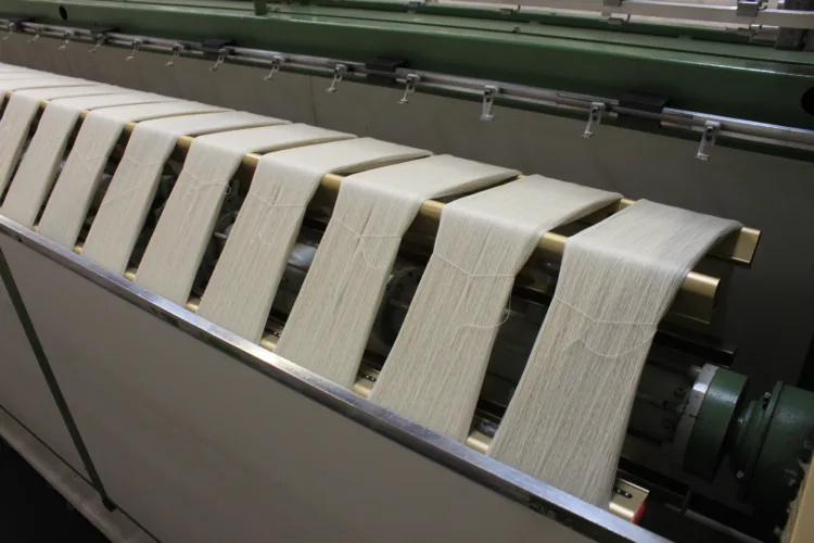 Photo #11 of SURPLUS TO THE ONGOING OPERATIONS OF A HIGH-END KNITWEAR COMPANY, LEZZENI  & SAURER-ALLMAN TWISTING MACHINES, FADIS & KOMACH HANK TO CONE WINDERS, CROON + LUCKE REELING MACHINES, (2007) OFFICINE MINNETTI HYDRO EXTRACTOR, EXACTA FORMULA 1 LINKING MACHINES,