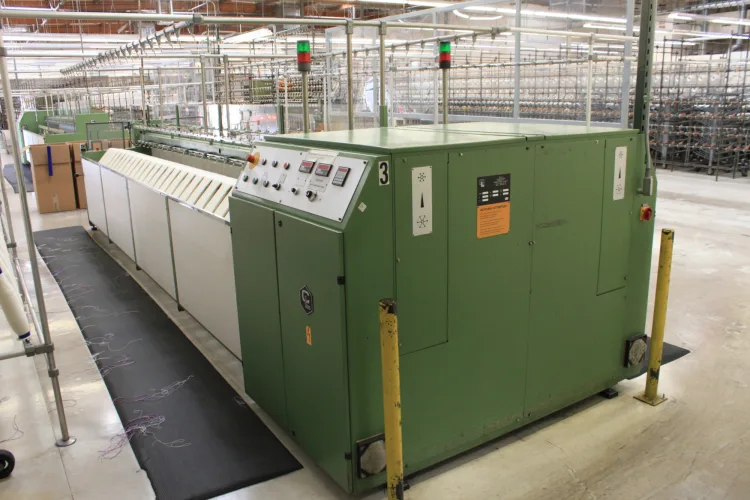 Photo #12 of SURPLUS TO THE ONGOING OPERATIONS OF A HIGH-END KNITWEAR COMPANY, LEZZENI  & SAURER-ALLMAN TWISTING MACHINES, FADIS & KOMACH HANK TO CONE WINDERS, CROON + LUCKE REELING MACHINES, (2007) OFFICINE MINNETTI HYDRO EXTRACTOR, EXACTA FORMULA 1 LINKING MACHINES,
