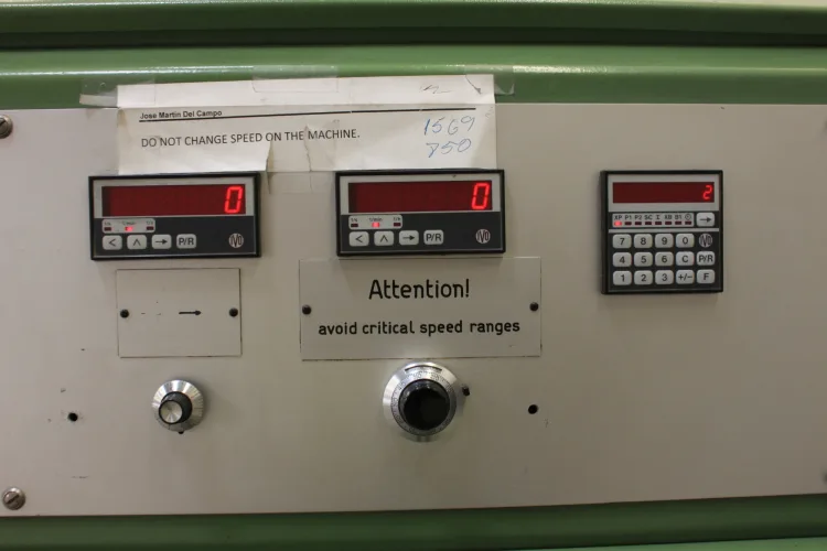 Photo #13 of SURPLUS TO THE ONGOING OPERATIONS OF A HIGH-END KNITWEAR COMPANY, LEZZENI  & SAURER-ALLMAN TWISTING MACHINES, FADIS & KOMACH HANK TO CONE WINDERS, CROON + LUCKE REELING MACHINES, (2007) OFFICINE MINNETTI HYDRO EXTRACTOR, EXACTA FORMULA 1 LINKING MACHINES,