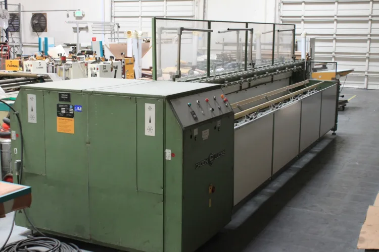 Photo #14 of SURPLUS TO THE ONGOING OPERATIONS OF A HIGH-END KNITWEAR COMPANY, LEZZENI  & SAURER-ALLMAN TWISTING MACHINES, FADIS & KOMACH HANK TO CONE WINDERS, CROON + LUCKE REELING MACHINES, (2007) OFFICINE MINNETTI HYDRO EXTRACTOR, EXACTA FORMULA 1 LINKING MACHINES,