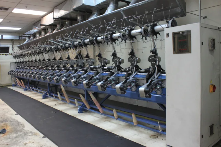 Photo #17 of SURPLUS TO THE ONGOING OPERATIONS OF A HIGH-END KNITWEAR COMPANY, LEZZENI  & SAURER-ALLMAN TWISTING MACHINES, FADIS & KOMACH HANK TO CONE WINDERS, CROON + LUCKE REELING MACHINES, (2007) OFFICINE MINNETTI HYDRO EXTRACTOR, EXACTA FORMULA 1 LINKING MACHINES,