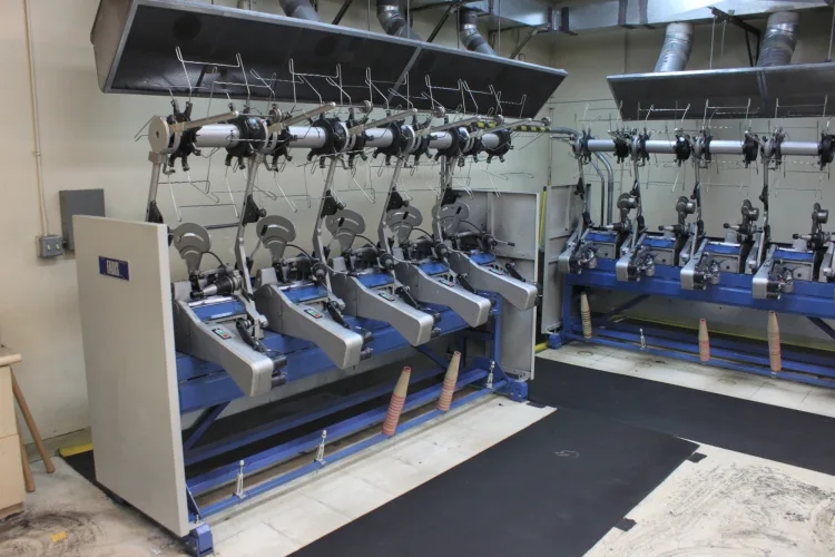 Photo #18 of SURPLUS TO THE ONGOING OPERATIONS OF A HIGH-END KNITWEAR COMPANY, LEZZENI  & SAURER-ALLMAN TWISTING MACHINES, FADIS & KOMACH HANK TO CONE WINDERS, CROON + LUCKE REELING MACHINES, (2007) OFFICINE MINNETTI HYDRO EXTRACTOR, EXACTA FORMULA 1 LINKING MACHINES,