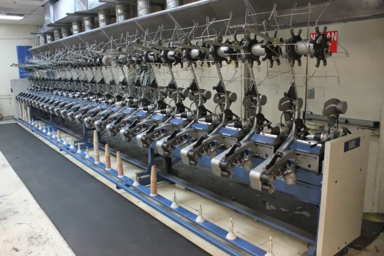 Photo #21 of SURPLUS TO THE ONGOING OPERATIONS OF A HIGH-END KNITWEAR COMPANY, LEZZENI  & SAURER-ALLMAN TWISTING MACHINES, FADIS & KOMACH HANK TO CONE WINDERS, CROON + LUCKE REELING MACHINES, (2007) OFFICINE MINNETTI HYDRO EXTRACTOR, EXACTA FORMULA 1 LINKING MACHINES,