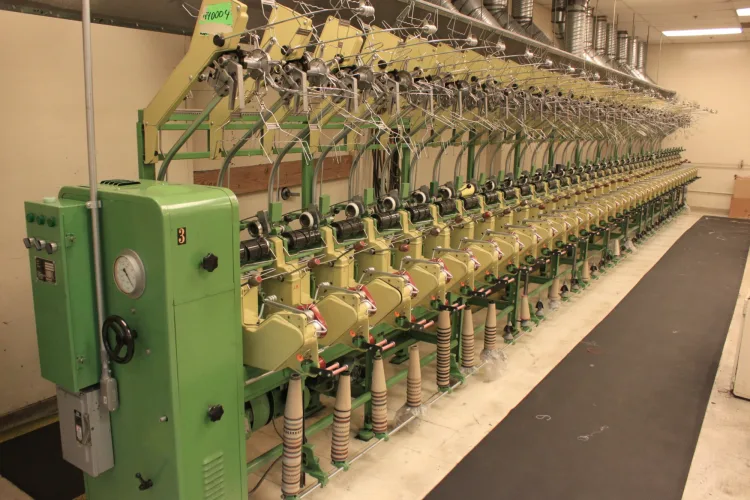 Photo #22 of SURPLUS TO THE ONGOING OPERATIONS OF A HIGH-END KNITWEAR COMPANY, LEZZENI  & SAURER-ALLMAN TWISTING MACHINES, FADIS & KOMACH HANK TO CONE WINDERS, CROON + LUCKE REELING MACHINES, (2007) OFFICINE MINNETTI HYDRO EXTRACTOR, EXACTA FORMULA 1 LINKING MACHINES,