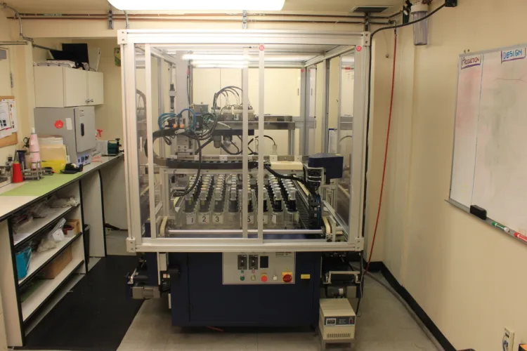 Photo #26 of SURPLUS TO THE ONGOING OPERATIONS OF A HIGH-END KNITWEAR COMPANY, LEZZENI  & SAURER-ALLMAN TWISTING MACHINES, FADIS & KOMACH HANK TO CONE WINDERS, CROON + LUCKE REELING MACHINES, (2007) OFFICINE MINNETTI HYDRO EXTRACTOR, EXACTA FORMULA 1 LINKING MACHINES,