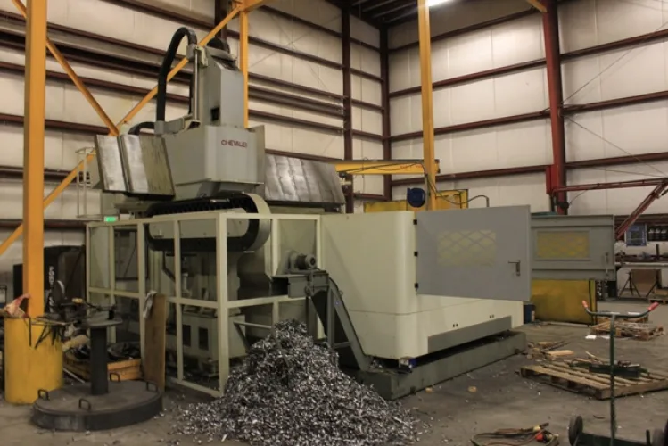 Photo #5 of PACIFIC COAST FLANGE - CNC MACHINING & FABRICATION FACILITY, FEATURING: O-M LTD., BETTS, KING & W&B VERTICAL BORING MILLS, CHEVALIER & HAAS VMC'S, FEMCO CNC LATHE, HASS GANTRY MILL RADIAL ARM DRILLS, WELDING EQUIPMENT, COMPRESSORS, ROLLING STOCK &