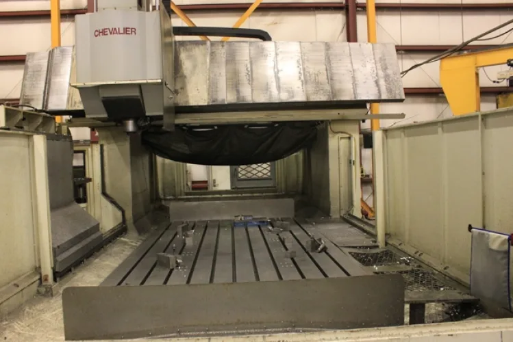 Photo #6 of PACIFIC COAST FLANGE - CNC MACHINING & FABRICATION FACILITY, FEATURING: O-M LTD., BETTS, KING & W&B VERTICAL BORING MILLS, CHEVALIER & HAAS VMC'S, FEMCO CNC LATHE, HASS GANTRY MILL RADIAL ARM DRILLS, WELDING EQUIPMENT, COMPRESSORS, ROLLING STOCK &