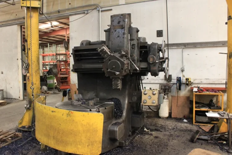 Photo #16 of PACIFIC COAST FLANGE - CNC MACHINING & FABRICATION FACILITY, FEATURING: O-M LTD., BETTS, KING & W&B VERTICAL BORING MILLS, CHEVALIER & HAAS VMC'S, FEMCO CNC LATHE, HASS GANTRY MILL RADIAL ARM DRILLS, WELDING EQUIPMENT, COMPRESSORS, ROLLING STOCK &