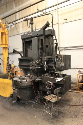 Photo #18 of PACIFIC COAST FLANGE - CNC MACHINING & FABRICATION FACILITY, FEATURING: O-M LTD., BETTS, KING & W&B VERTICAL BORING MILLS, CHEVALIER & HAAS VMC'S, FEMCO CNC LATHE, HASS GANTRY MILL RADIAL ARM DRILLS, WELDING EQUIPMENT, COMPRESSORS, ROLLING STOCK &
