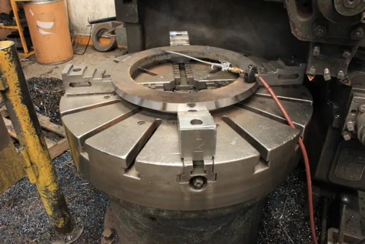 Photo #19 of PACIFIC COAST FLANGE - CNC MACHINING & FABRICATION FACILITY, FEATURING: O-M LTD., BETTS, KING & W&B VERTICAL BORING MILLS, CHEVALIER & HAAS VMC'S, FEMCO CNC LATHE, HASS GANTRY MILL RADIAL ARM DRILLS, WELDING EQUIPMENT, COMPRESSORS, ROLLING STOCK &