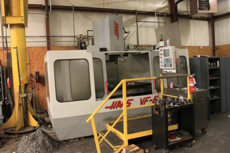 Photo #24 of PACIFIC COAST FLANGE - CNC MACHINING & FABRICATION FACILITY, FEATURING: O-M LTD., BETTS, KING & W&B VERTICAL BORING MILLS, CHEVALIER & HAAS VMC'S, FEMCO CNC LATHE, HASS GANTRY MILL RADIAL ARM DRILLS, WELDING EQUIPMENT, COMPRESSORS, ROLLING STOCK &