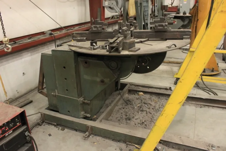 Photo #30 of PACIFIC COAST FLANGE - CNC MACHINING & FABRICATION FACILITY, FEATURING: O-M LTD., BETTS, KING & W&B VERTICAL BORING MILLS, CHEVALIER & HAAS VMC'S, FEMCO CNC LATHE, HASS GANTRY MILL RADIAL ARM DRILLS, WELDING EQUIPMENT, COMPRESSORS, ROLLING STOCK &
