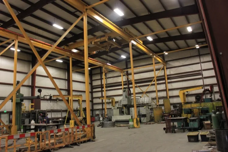 Photo #47 of PACIFIC COAST FLANGE - CNC MACHINING & FABRICATION FACILITY, FEATURING: O-M LTD., BETTS, KING & W&B VERTICAL BORING MILLS, CHEVALIER & HAAS VMC'S, FEMCO CNC LATHE, HASS GANTRY MILL RADIAL ARM DRILLS, WELDING EQUIPMENT, COMPRESSORS, ROLLING STOCK &