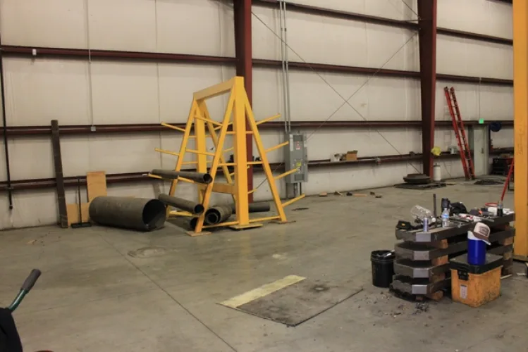 Photo #61 of PACIFIC COAST FLANGE - CNC MACHINING & FABRICATION FACILITY, FEATURING: O-M LTD., BETTS, KING & W&B VERTICAL BORING MILLS, CHEVALIER & HAAS VMC'S, FEMCO CNC LATHE, HASS GANTRY MILL RADIAL ARM DRILLS, WELDING EQUIPMENT, COMPRESSORS, ROLLING STOCK &