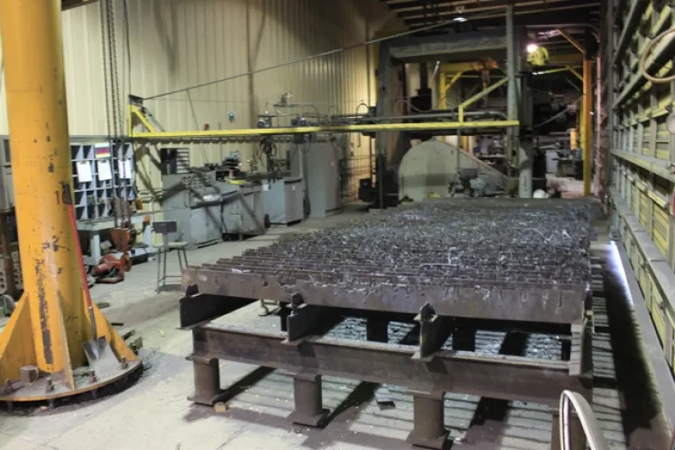 Photo #71 of PACIFIC COAST FLANGE - CNC MACHINING & FABRICATION FACILITY, FEATURING: O-M LTD., BETTS, KING & W&B VERTICAL BORING MILLS, CHEVALIER & HAAS VMC'S, FEMCO CNC LATHE, HASS GANTRY MILL RADIAL ARM DRILLS, WELDING EQUIPMENT, COMPRESSORS, ROLLING STOCK &