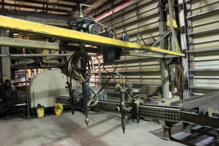 Photo #72 of PACIFIC COAST FLANGE - CNC MACHINING & FABRICATION FACILITY, FEATURING: O-M LTD., BETTS, KING & W&B VERTICAL BORING MILLS, CHEVALIER & HAAS VMC'S, FEMCO CNC LATHE, HASS GANTRY MILL RADIAL ARM DRILLS, WELDING EQUIPMENT, COMPRESSORS, ROLLING STOCK &