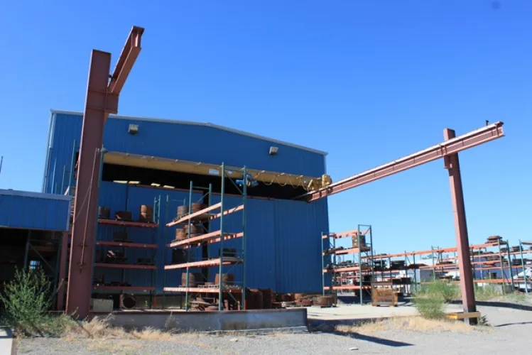 Photo #77 of PACIFIC COAST FLANGE - CNC MACHINING & FABRICATION FACILITY, FEATURING: O-M LTD., BETTS, KING & W&B VERTICAL BORING MILLS, CHEVALIER & HAAS VMC'S, FEMCO CNC LATHE, HASS GANTRY MILL RADIAL ARM DRILLS, WELDING EQUIPMENT, COMPRESSORS, ROLLING STOCK &