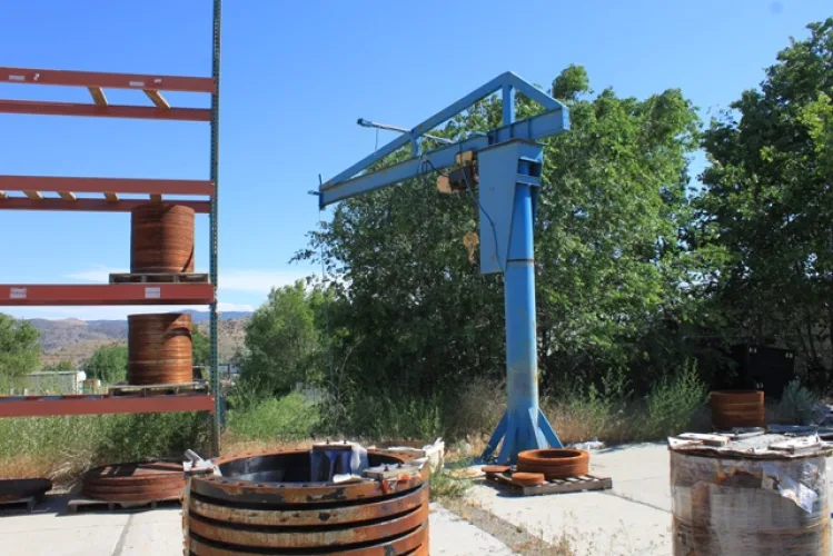 Photo #86 of PACIFIC COAST FLANGE - CNC MACHINING & FABRICATION FACILITY, FEATURING: O-M LTD., BETTS, KING & W&B VERTICAL BORING MILLS, CHEVALIER & HAAS VMC'S, FEMCO CNC LATHE, HASS GANTRY MILL RADIAL ARM DRILLS, WELDING EQUIPMENT, COMPRESSORS, ROLLING STOCK &