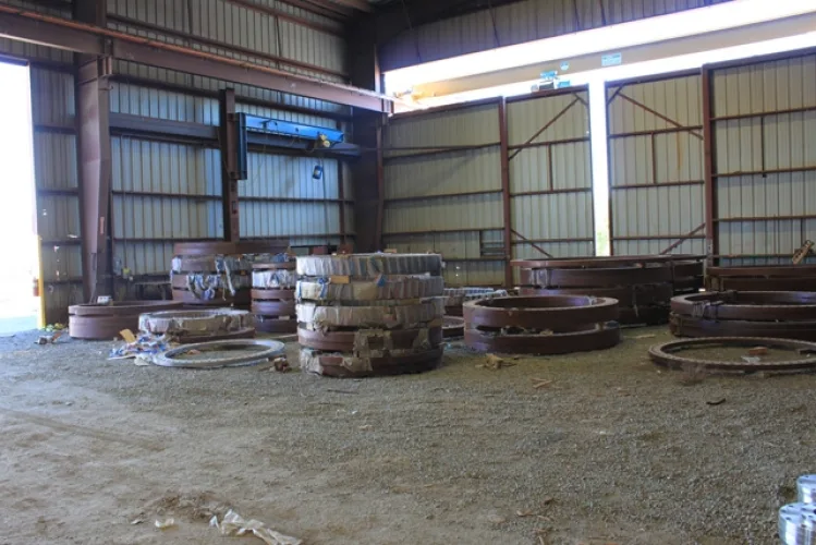 Photo #91 of PACIFIC COAST FLANGE - CNC MACHINING & FABRICATION FACILITY, FEATURING: O-M LTD., BETTS, KING & W&B VERTICAL BORING MILLS, CHEVALIER & HAAS VMC'S, FEMCO CNC LATHE, HASS GANTRY MILL RADIAL ARM DRILLS, WELDING EQUIPMENT, COMPRESSORS, ROLLING STOCK &