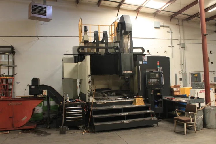 Photo #95 of PACIFIC COAST FLANGE - CNC MACHINING & FABRICATION FACILITY, FEATURING: O-M LTD., BETTS, KING & W&B VERTICAL BORING MILLS, CHEVALIER & HAAS VMC'S, FEMCO CNC LATHE, HASS GANTRY MILL RADIAL ARM DRILLS, WELDING EQUIPMENT, COMPRESSORS, ROLLING STOCK &