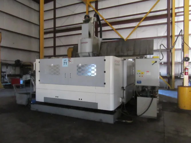 Photo #96 of PACIFIC COAST FLANGE - CNC MACHINING & FABRICATION FACILITY, FEATURING: O-M LTD., BETTS, KING & W&B VERTICAL BORING MILLS, CHEVALIER & HAAS VMC'S, FEMCO CNC LATHE, HASS GANTRY MILL RADIAL ARM DRILLS, WELDING EQUIPMENT, COMPRESSORS, ROLLING STOCK &