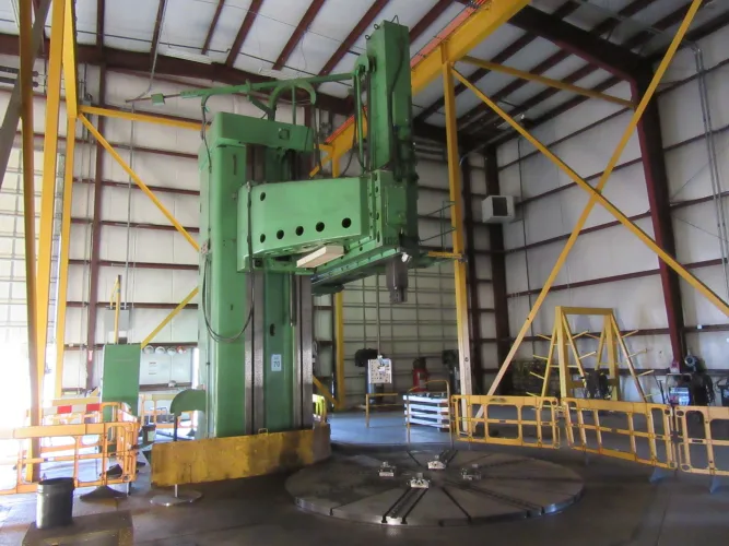 Photo #98 of PACIFIC COAST FLANGE - CNC MACHINING & FABRICATION FACILITY, FEATURING: O-M LTD., BETTS, KING & W&B VERTICAL BORING MILLS, CHEVALIER & HAAS VMC'S, FEMCO CNC LATHE, HASS GANTRY MILL RADIAL ARM DRILLS, WELDING EQUIPMENT, COMPRESSORS, ROLLING STOCK &