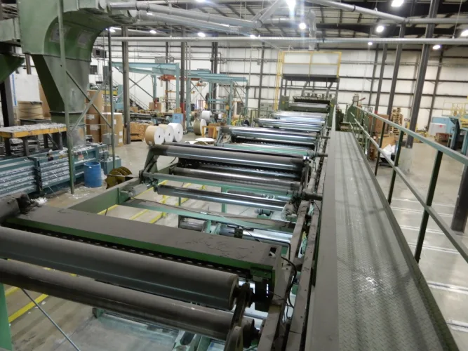 Photo #4 of U.S. PAPER CONVERTERS, INC. - MAJOR PAPER CONVERTING AUCTION, FEATURING: DUAL ROTARY KNIFE SHEETERS, SLITTER-REWINDERS, UNWIND STANDS, GUILLOTINE CUTTERS, BALERS, ROLL CLAMP TRUCKS, FORKLIFTS, MACHINE SHOP & MORE
