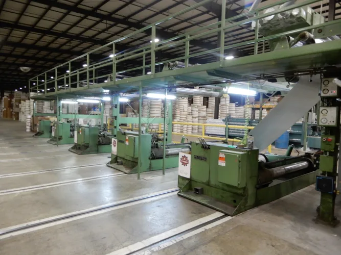 Photo #6 of U.S. PAPER CONVERTERS, INC. - MAJOR PAPER CONVERTING AUCTION, FEATURING: DUAL ROTARY KNIFE SHEETERS, SLITTER-REWINDERS, UNWIND STANDS, GUILLOTINE CUTTERS, BALERS, ROLL CLAMP TRUCKS, FORKLIFTS, MACHINE SHOP & MORE