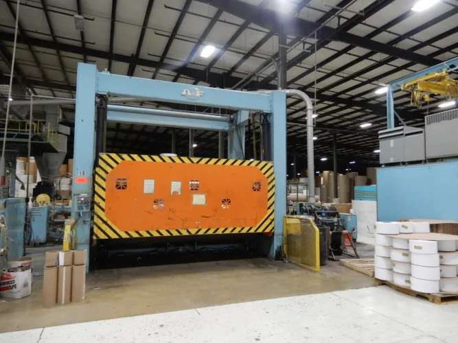 Photo #18 of U.S. PAPER CONVERTERS, INC. - MAJOR PAPER CONVERTING AUCTION, FEATURING: DUAL ROTARY KNIFE SHEETERS, SLITTER-REWINDERS, UNWIND STANDS, GUILLOTINE CUTTERS, BALERS, ROLL CLAMP TRUCKS, FORKLIFTS, MACHINE SHOP & MORE