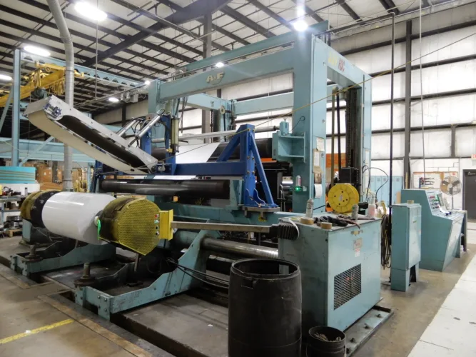 Photo #20 of U.S. PAPER CONVERTERS, INC. - MAJOR PAPER CONVERTING AUCTION, FEATURING: DUAL ROTARY KNIFE SHEETERS, SLITTER-REWINDERS, UNWIND STANDS, GUILLOTINE CUTTERS, BALERS, ROLL CLAMP TRUCKS, FORKLIFTS, MACHINE SHOP & MORE