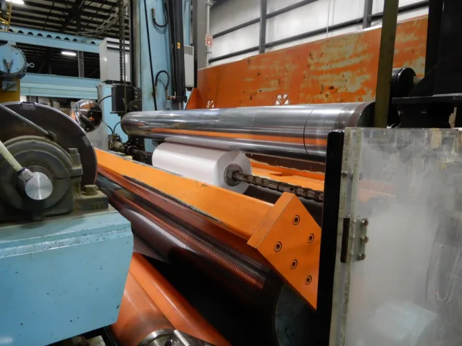 Photo #21 of U.S. PAPER CONVERTERS, INC. - MAJOR PAPER CONVERTING AUCTION, FEATURING: DUAL ROTARY KNIFE SHEETERS, SLITTER-REWINDERS, UNWIND STANDS, GUILLOTINE CUTTERS, BALERS, ROLL CLAMP TRUCKS, FORKLIFTS, MACHINE SHOP & MORE