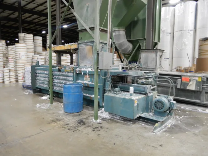 Photo #26 of U.S. PAPER CONVERTERS, INC. - MAJOR PAPER CONVERTING AUCTION, FEATURING: DUAL ROTARY KNIFE SHEETERS, SLITTER-REWINDERS, UNWIND STANDS, GUILLOTINE CUTTERS, BALERS, ROLL CLAMP TRUCKS, FORKLIFTS, MACHINE SHOP & MORE
