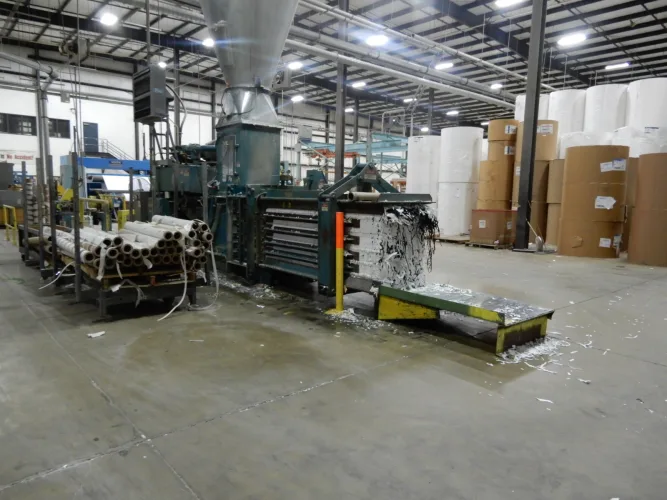 Photo #30 of U.S. PAPER CONVERTERS, INC. - MAJOR PAPER CONVERTING AUCTION, FEATURING: DUAL ROTARY KNIFE SHEETERS, SLITTER-REWINDERS, UNWIND STANDS, GUILLOTINE CUTTERS, BALERS, ROLL CLAMP TRUCKS, FORKLIFTS, MACHINE SHOP & MORE