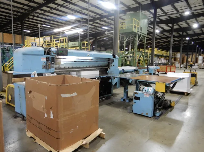 Photo #36 of U.S. PAPER CONVERTERS, INC. - MAJOR PAPER CONVERTING AUCTION, FEATURING: DUAL ROTARY KNIFE SHEETERS, SLITTER-REWINDERS, UNWIND STANDS, GUILLOTINE CUTTERS, BALERS, ROLL CLAMP TRUCKS, FORKLIFTS, MACHINE SHOP & MORE