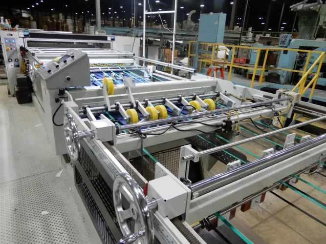 Photo #39 of U.S. PAPER CONVERTERS, INC. - MAJOR PAPER CONVERTING AUCTION, FEATURING: DUAL ROTARY KNIFE SHEETERS, SLITTER-REWINDERS, UNWIND STANDS, GUILLOTINE CUTTERS, BALERS, ROLL CLAMP TRUCKS, FORKLIFTS, MACHINE SHOP & MORE