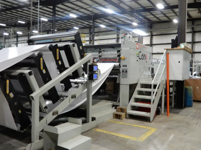 Photo #45 of U.S. PAPER CONVERTERS, INC. - MAJOR PAPER CONVERTING AUCTION, FEATURING: DUAL ROTARY KNIFE SHEETERS, SLITTER-REWINDERS, UNWIND STANDS, GUILLOTINE CUTTERS, BALERS, ROLL CLAMP TRUCKS, FORKLIFTS, MACHINE SHOP & MORE