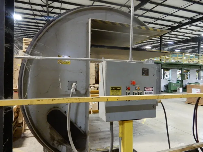 Photo #48 of U.S. PAPER CONVERTERS, INC. - MAJOR PAPER CONVERTING AUCTION, FEATURING: DUAL ROTARY KNIFE SHEETERS, SLITTER-REWINDERS, UNWIND STANDS, GUILLOTINE CUTTERS, BALERS, ROLL CLAMP TRUCKS, FORKLIFTS, MACHINE SHOP & MORE