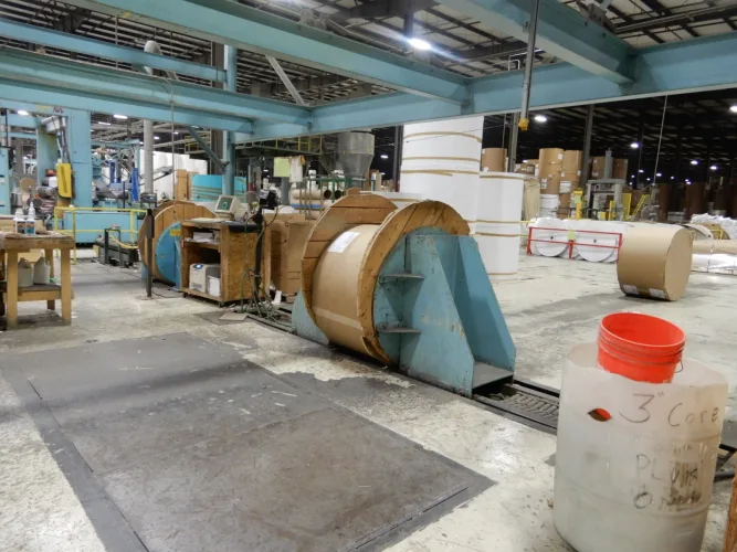 Photo #51 of U.S. PAPER CONVERTERS, INC. - MAJOR PAPER CONVERTING AUCTION, FEATURING: DUAL ROTARY KNIFE SHEETERS, SLITTER-REWINDERS, UNWIND STANDS, GUILLOTINE CUTTERS, BALERS, ROLL CLAMP TRUCKS, FORKLIFTS, MACHINE SHOP & MORE