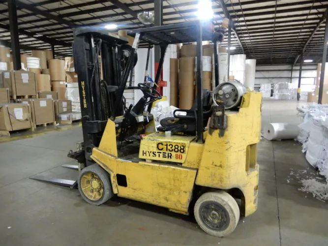 Photo #53 of U.S. PAPER CONVERTERS, INC. - MAJOR PAPER CONVERTING AUCTION, FEATURING: DUAL ROTARY KNIFE SHEETERS, SLITTER-REWINDERS, UNWIND STANDS, GUILLOTINE CUTTERS, BALERS, ROLL CLAMP TRUCKS, FORKLIFTS, MACHINE SHOP & MORE
