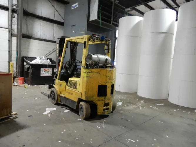 Photo #55 of U.S. PAPER CONVERTERS, INC. - MAJOR PAPER CONVERTING AUCTION, FEATURING: DUAL ROTARY KNIFE SHEETERS, SLITTER-REWINDERS, UNWIND STANDS, GUILLOTINE CUTTERS, BALERS, ROLL CLAMP TRUCKS, FORKLIFTS, MACHINE SHOP & MORE