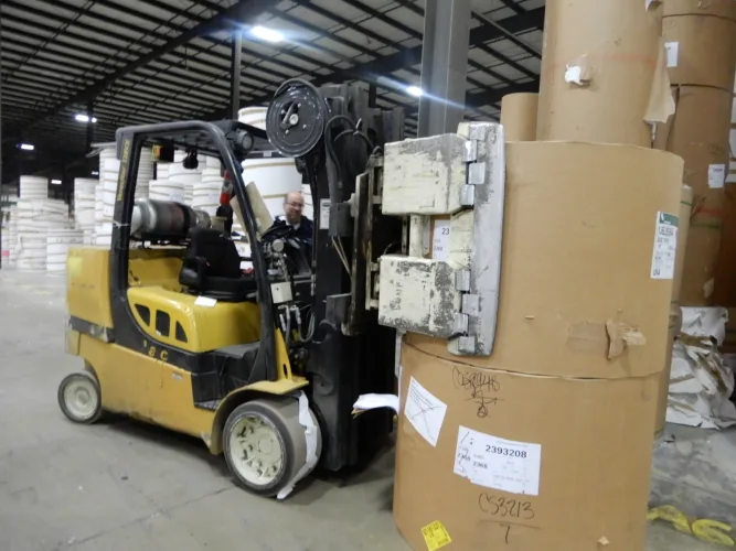 Photo #58 of U.S. PAPER CONVERTERS, INC. - MAJOR PAPER CONVERTING AUCTION, FEATURING: DUAL ROTARY KNIFE SHEETERS, SLITTER-REWINDERS, UNWIND STANDS, GUILLOTINE CUTTERS, BALERS, ROLL CLAMP TRUCKS, FORKLIFTS, MACHINE SHOP & MORE