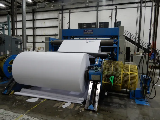 Photo #76 of U.S. PAPER CONVERTERS, INC. - MAJOR PAPER CONVERTING AUCTION, FEATURING: DUAL ROTARY KNIFE SHEETERS, SLITTER-REWINDERS, UNWIND STANDS, GUILLOTINE CUTTERS, BALERS, ROLL CLAMP TRUCKS, FORKLIFTS, MACHINE SHOP & MORE