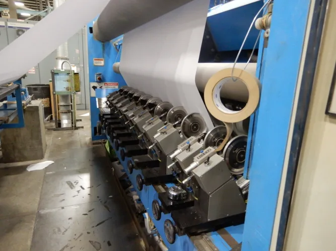 Photo #77 of U.S. PAPER CONVERTERS, INC. - MAJOR PAPER CONVERTING AUCTION, FEATURING: DUAL ROTARY KNIFE SHEETERS, SLITTER-REWINDERS, UNWIND STANDS, GUILLOTINE CUTTERS, BALERS, ROLL CLAMP TRUCKS, FORKLIFTS, MACHINE SHOP & MORE