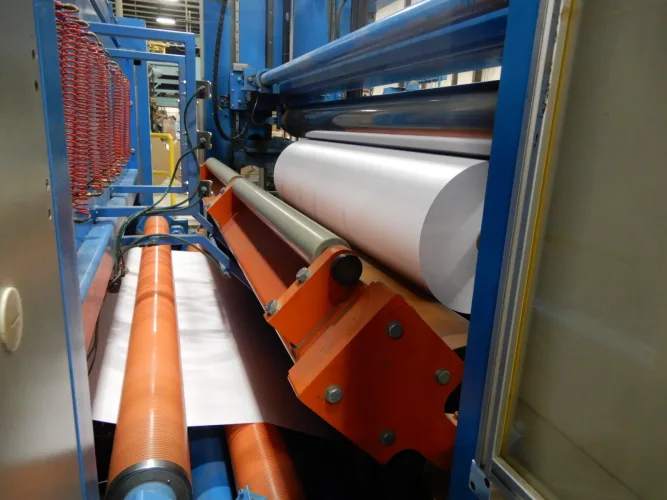 Photo #78 of U.S. PAPER CONVERTERS, INC. - MAJOR PAPER CONVERTING AUCTION, FEATURING: DUAL ROTARY KNIFE SHEETERS, SLITTER-REWINDERS, UNWIND STANDS, GUILLOTINE CUTTERS, BALERS, ROLL CLAMP TRUCKS, FORKLIFTS, MACHINE SHOP & MORE