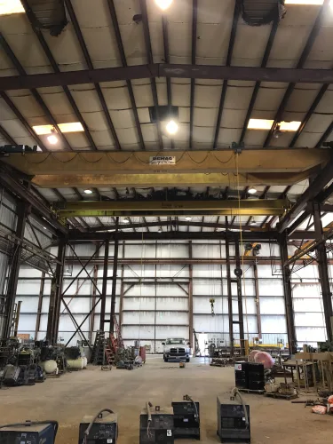 Photo #38 of PERMIANLIDE - FORMER TANK FABRICATION MFG FACILITY, FEATURING: (21) OVERHEAD CRANES FROM 1 TO 60-TONS, (4) 40-TON STRADDLE LIFTS, MOBILE CRANES TO 60-TON, (5) GREENHECK FUME EXTRACTORS, (6) GREENHECK GAS FIRED INDUCTION FURNACES, FABRICATION EQUIPMENT,