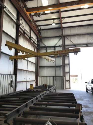 Photo #40 of PERMIANLIDE - FORMER TANK FABRICATION MFG FACILITY, FEATURING: (21) OVERHEAD CRANES FROM 1 TO 60-TONS, (4) 40-TON STRADDLE LIFTS, MOBILE CRANES TO 60-TON, (5) GREENHECK FUME EXTRACTORS, (6) GREENHECK GAS FIRED INDUCTION FURNACES, FABRICATION EQUIPMENT,