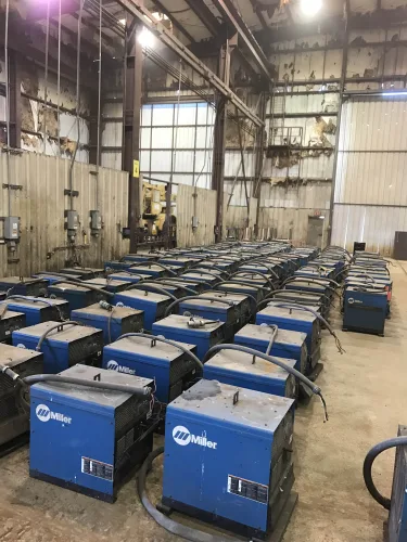 Photo #49 of PERMIANLIDE - FORMER TANK FABRICATION MFG FACILITY, FEATURING: (21) OVERHEAD CRANES FROM 1 TO 60-TONS, (4) 40-TON STRADDLE LIFTS, MOBILE CRANES TO 60-TON, (5) GREENHECK FUME EXTRACTORS, (6) GREENHECK GAS FIRED INDUCTION FURNACES, FABRICATION EQUIPMENT,