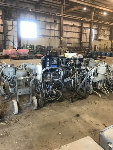 Photo #52 of PERMIANLIDE - FORMER TANK FABRICATION MFG FACILITY, FEATURING: (21) OVERHEAD CRANES FROM 1 TO 60-TONS, (4) 40-TON STRADDLE LIFTS, MOBILE CRANES TO 60-TON, (5) GREENHECK FUME EXTRACTORS, (6) GREENHECK GAS FIRED INDUCTION FURNACES, FABRICATION EQUIPMENT,