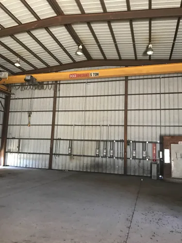 Photo #54 of PERMIANLIDE - FORMER TANK FABRICATION MFG FACILITY, FEATURING: (21) OVERHEAD CRANES FROM 1 TO 60-TONS, (4) 40-TON STRADDLE LIFTS, MOBILE CRANES TO 60-TON, (5) GREENHECK FUME EXTRACTORS, (6) GREENHECK GAS FIRED INDUCTION FURNACES, FABRICATION EQUIPMENT,